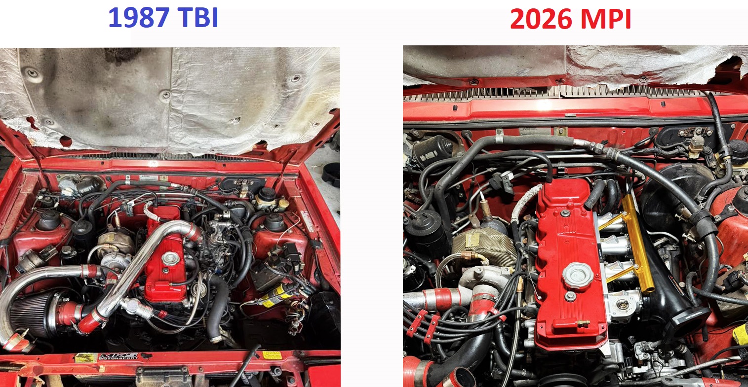 Efrain Crespo car before and after B